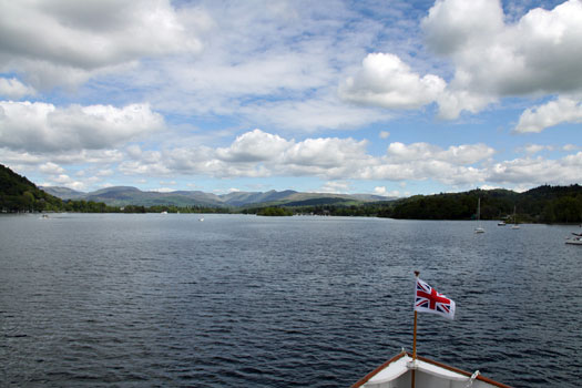 sailing on Lake Windermere